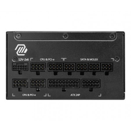 MSI MAG A1250GL PCIE5 – Alimentation PC 1250W avec prise en charge PCIe 5.0