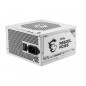 MSI MAG A850GL PCIE5 WHITE – Alimentation ATX 850 W (20+4 broches, PCIe 5.0 Ready)