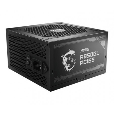 MSI MAG A850GL PCIE5 – 850W ATX Power Supply (20+4 pin, Fully Modular, PCIe 5.0 Ready)
