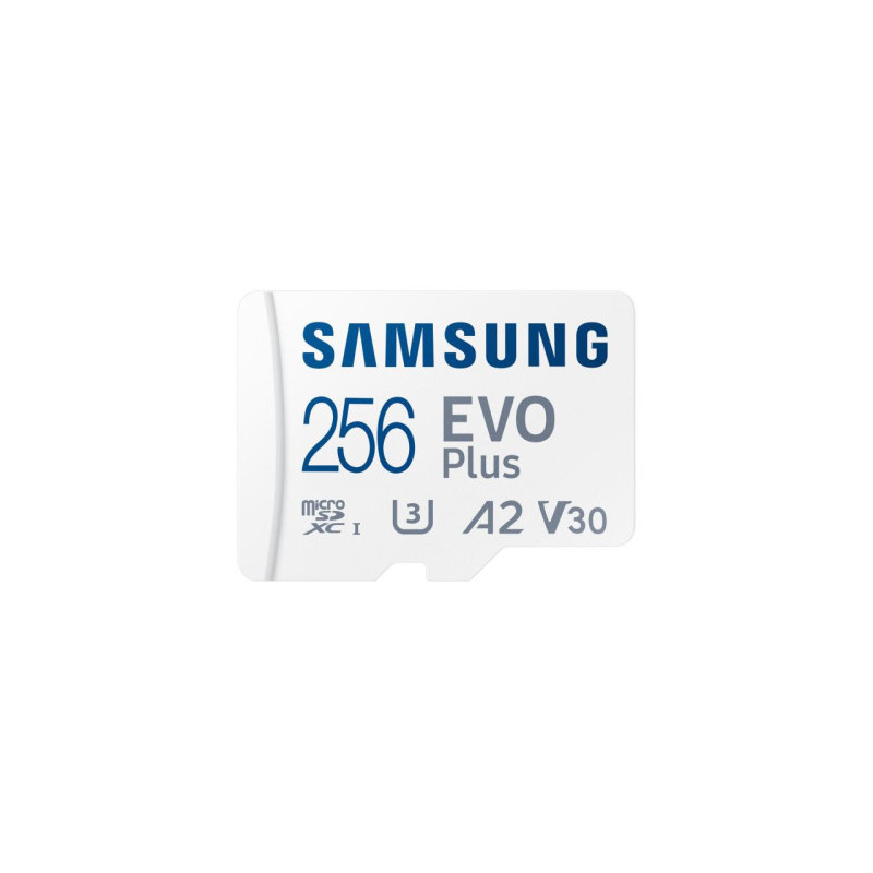 SAMSUNG EVO Plus microSD 256G + Adapt. SD