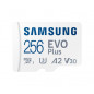 SAMSUNG EVO Plus microSD 256G + Adapt. SD