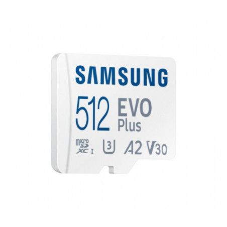 SAMSUNG EVO Plus microSD 512G + Adapt. SD