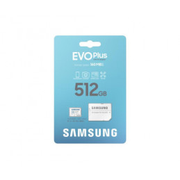 SAMSUNG EVO Plus microSD 512G + Adapt. SD