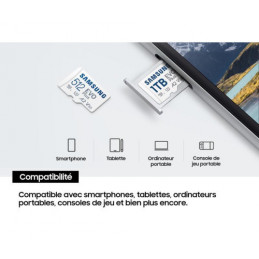 SAMSUNG EVO Plus microSD 512G + Adapt. SD