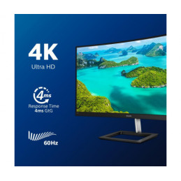 Philips E Line 328E1CA/00 LED display 80 cm (31.5") 3840 x 2160 pixels 4K Ultra HD LCD Noir