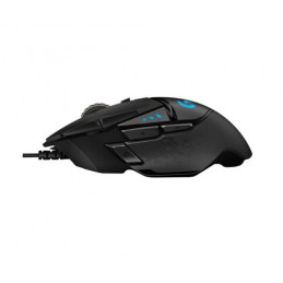 Logitech G502 HERO Souris Gamer Filaire Haute Performance, Capteur Gaming HERO 25K, 25 600 PPP, RVB, Poids Ajustable, 11 Boutons