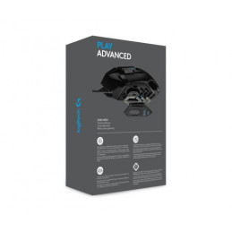 Logitech G502 HERO Souris Gamer Filaire Haute Performance, Capteur Gaming HERO 25K, 25 600 PPP, RVB, Poids Ajustable, 11 Boutons