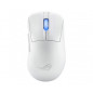 ASUS ROG Keris II Ace Wireless AimPoint White souris Droitier RF Wireless + Bluetooth + USB Type-A Optique 42000 DPI