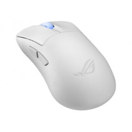 ASUS ROG Keris II Ace Wireless AimPoint White souris Droitier RF Wireless + Bluetooth + USB Type-A Optique 42000 DPI