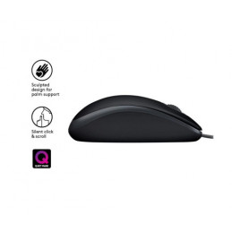 Logitech B110 Silent USB Noir