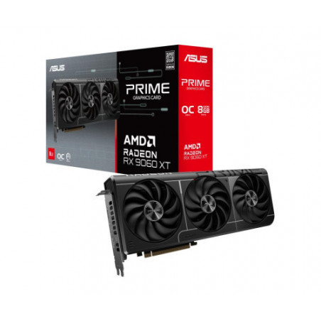 ASUS PRIME RX9060XT-O8G - HDMI / 2x DisplayPort / 8GB GDDR6 4184