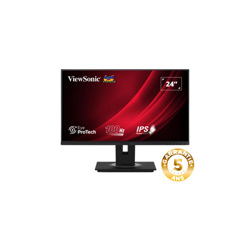 Viewsonic VG Series VG2448a écran plat de PC 61 cm (24") 1920 x 1080 pixels Full HD LED Noir