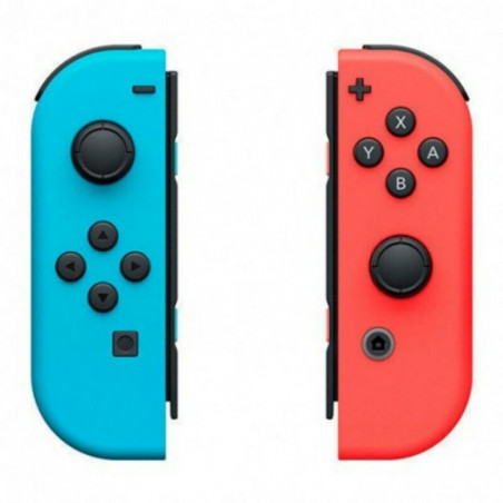 Paire de manettes Joy-Con Rouge Néon & Bleu Néon pour Nintendo Switch