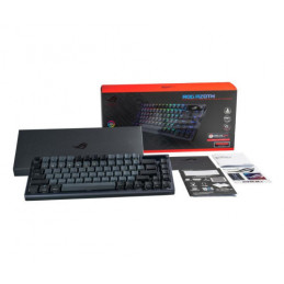 ASUS M701 ROG AZOTH/NXRD/FR clavier Jouer USB + RF Wireless + Bluetooth AZERTY Français Noir