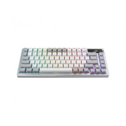 ASUS ROG Azoth clavier Jouer USB + RF Wireless + Bluetooth Blanc