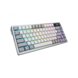 ASUS ROG Azoth clavier Jouer USB + RF Wireless + Bluetooth Blanc
