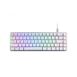 ASUS ROG Falchion Ace White – Clavier Gaming Compact Sans Fil – Blanc