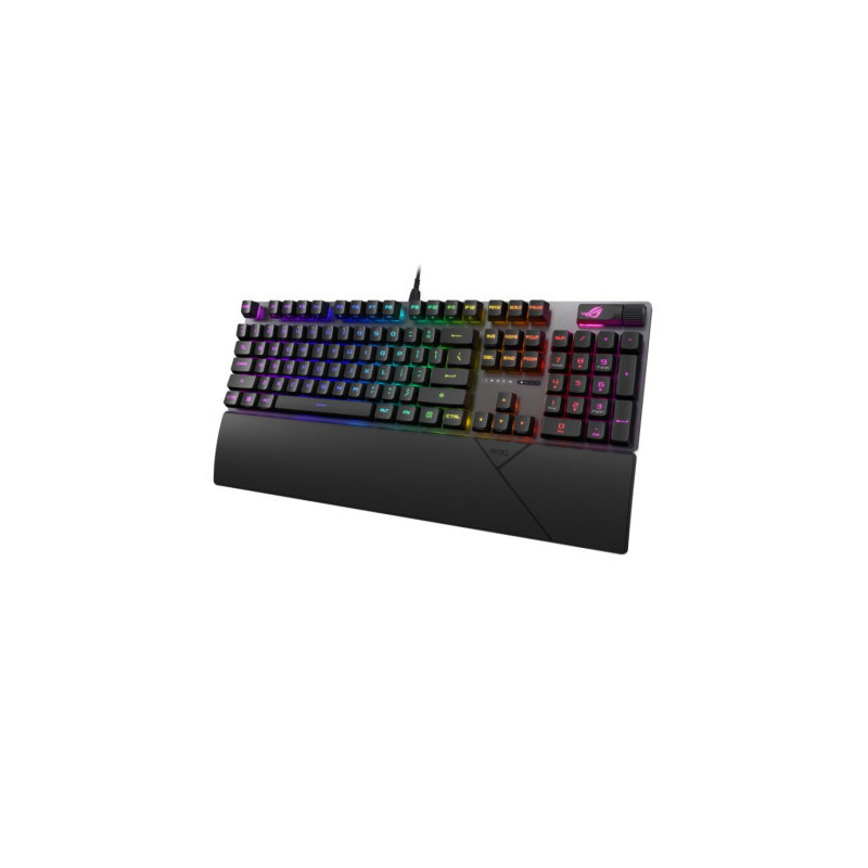 ASUS ROG Strix Scope II clavier Gaming USB AZERTY Français Noir