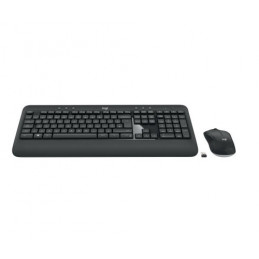 Logitech Advanced MK540 clavier Souris incluse Universel USB AZERTY Français Noir, Blanc