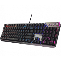 MSI STRIKE 600 SILENT – Clavier Gaming Silencieux – Disposition AZERTY Française