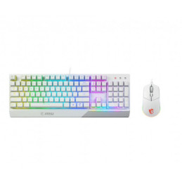 MSI Vigor GK30 Combo – Keyboard and Mouse Set – French Layout – White