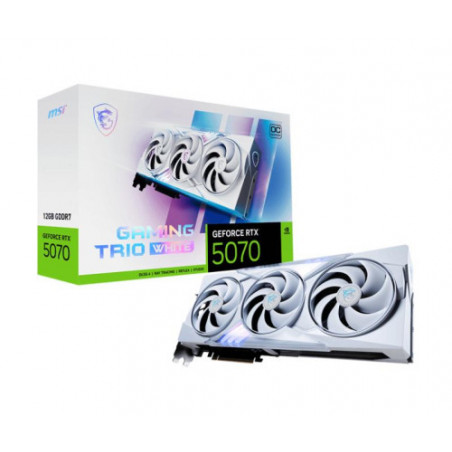 MSI RTX 5070 12Go GAMING TRIO OC WHITE