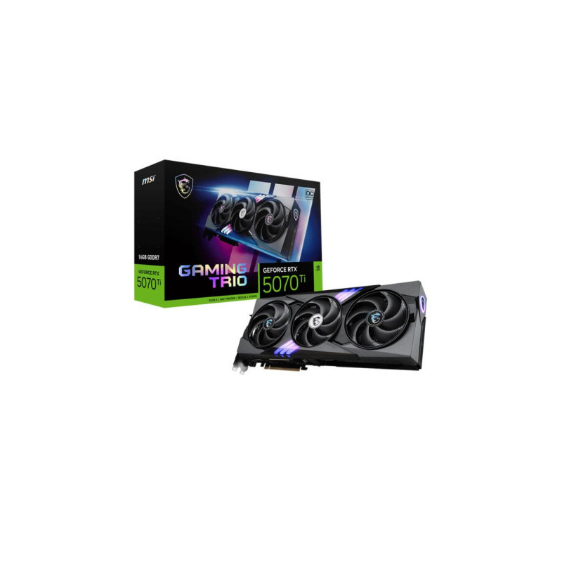 MSI RTX 5070TI 16Go GAMING TRIO OC MSI RTX 5070TI 16Go GAMING TRIO OC