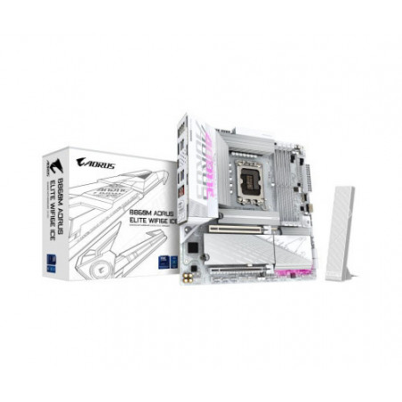 GIGABYTE B860M AORUS ELITE WF6E ICE