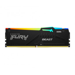 Kingston Technology FURY Beast 64 Go 5600 MT/s DDR5 CL40 DIMM (Kits de 2) RGB