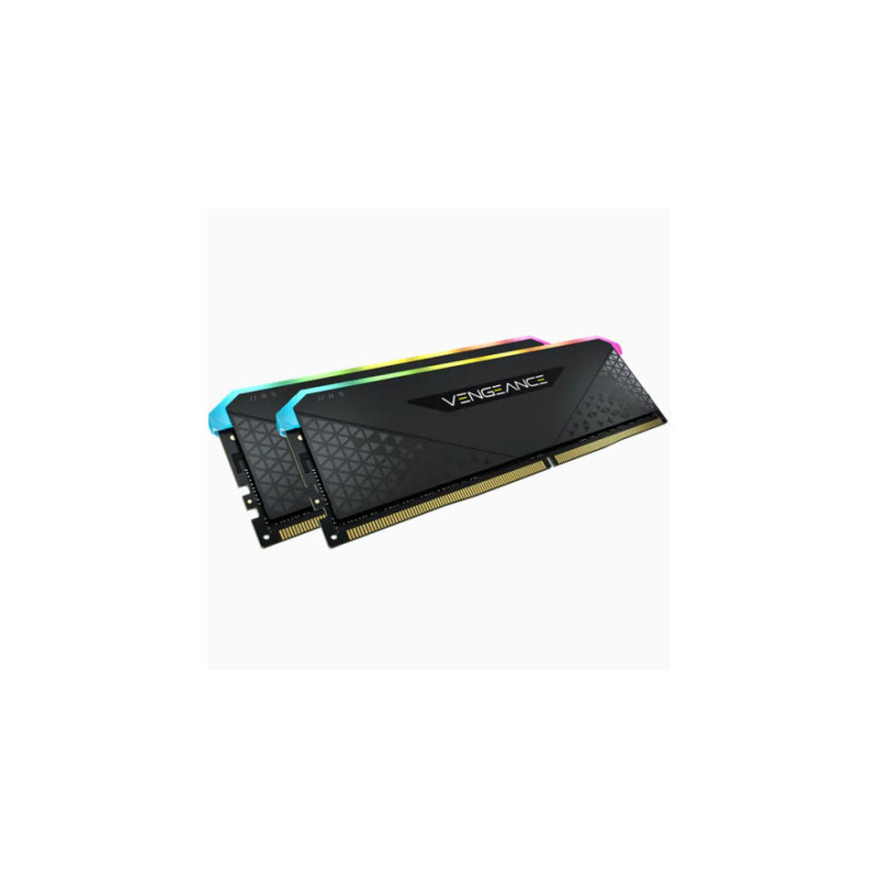 CORSAIR Vengeance RGB RS – Kit mémoire DDR4 – 32 Go (2 x 16 Go) – DIMM 288 broches – 3200 MHz / PC4-25600