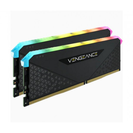 CORSAIR Vengeance RGB RS – DDR4 Memory Kit – 32GB (2 x 16GB) – 288-pin DIMM – 3200 MHz / PC4-25600 – Unbuffered