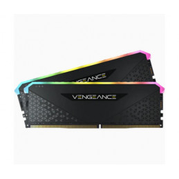 CORSAIR Vengeance RGB RS – Kit mémoire DDR4 – 32 Go (2 x 16 Go) – DIMM 288 broches – 3200 MHz / PC4-25600 – Mémoire non tamponné