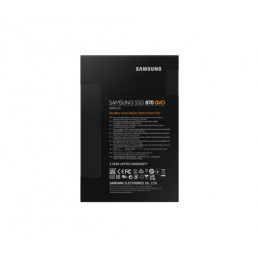 Samsung MZ-77Q2T0 2 To 2.5" Série ATA III V-NAND MLC DD SSD SAMSUNG 870 QVO 2T 2.5" SATA3 *MZ-77Q2T0BW *6007